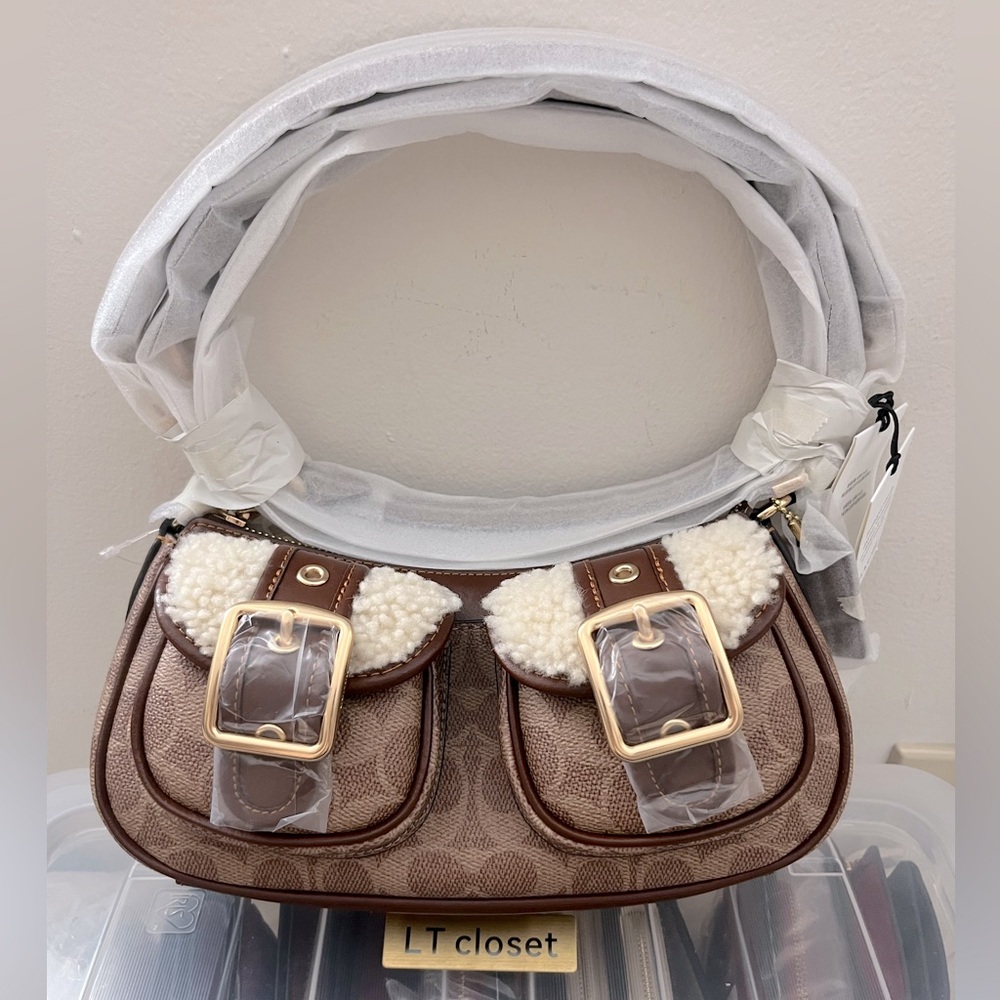 🛍️🔥 New Coach Ashton Bag In Signature Canvas CY658 - Picture 4 of 10